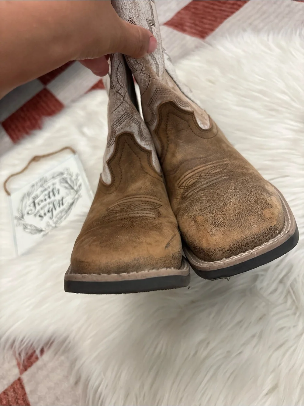Cody James Boys' Luke Western Boots Sz 5
